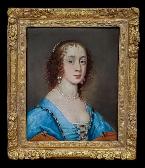 Portrait Of Elizabeth Cavendish Countess Of Devonshire 1619 1689