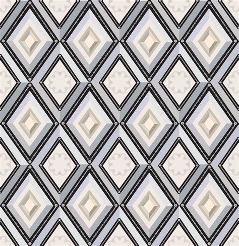 Diamond Seamless Pattern Geometric Diagonal Backdrop 523720 Vector Art