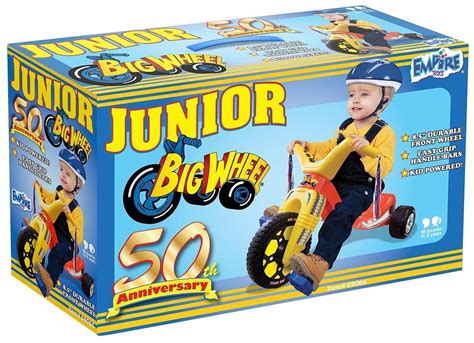 Big Wheel Junior 50th Anniversary 9 Inch Ride On Trike Redyellow