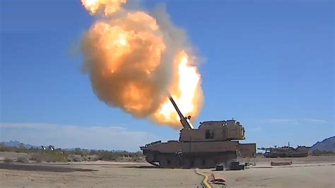 Us Army Extended Range Cannon Artillery Erca Autoloader Begins