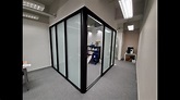 寫字樓辦公室 訂做會議室間隔@拓時代 Tel:21480277 #會議室間隔 #玻璃牆 #Officedoor - YouTube