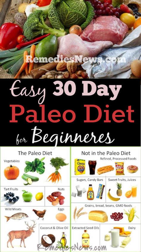30 Day Paleo Diet Plan For Beginners To Lose Weight And Belly Fat Fast