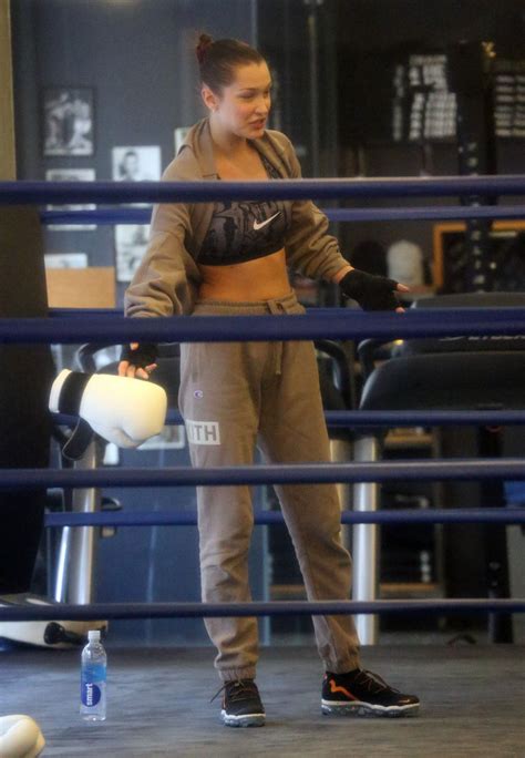Bella Hadid Workout At A Gym In New York 02062018 Hawtcelebs