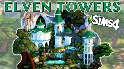 Elven Towers Rivendell Inspired The Lord Of The Rings Sims 4