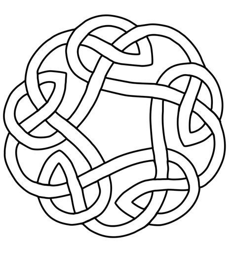 Celtic Knot Circle Celtic Knot Designs Celtic Knot Drawing Celtic Knot