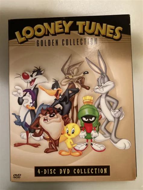 Looney Tunes Golden Collection Vol 1 Dvd 4 Disc Set With