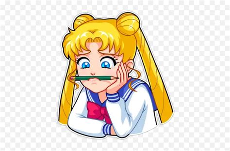 Sailor Moon Stickers For Sailor Moon Stickers Whatsapp Emojisailor