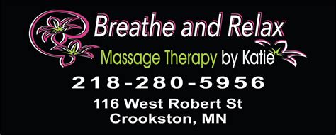 Breathe And Relax Massage Therapy By Katie