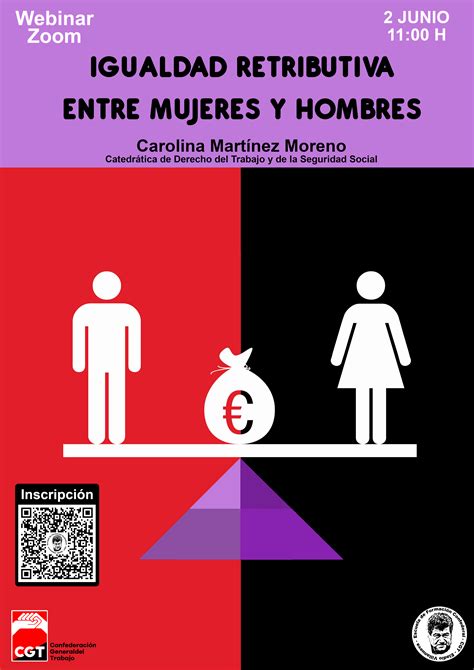 Igualdad Retributiva Entre Mujeres Y Hombres In Formacion CGT