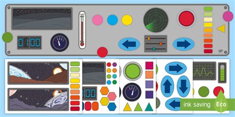 Free Printable Spaceship Control Panel Printable Templates