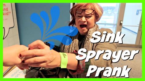 Sink Sprayer Prank On My Mom Youtube