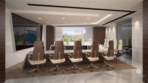 Dubai Modern Office Interior Design Spazio