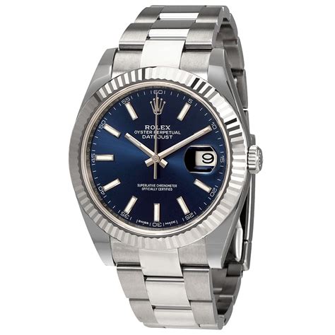 Rolex datejust wimbledon 36 with plastic stickers still on. Rolex 126334BLSO Oyster Perpetual Datejust Mens Automatic ...