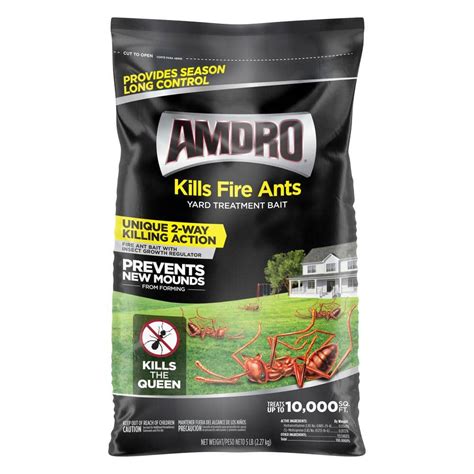 Amdro 5 Lbs Fire Ant Killer Yard Treatment Bait 100537440 The Home Depot