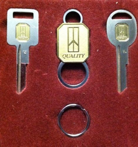 Find Rare Gold Plated Blank Oldsmobile Uncut Custom Key Set Vintage In