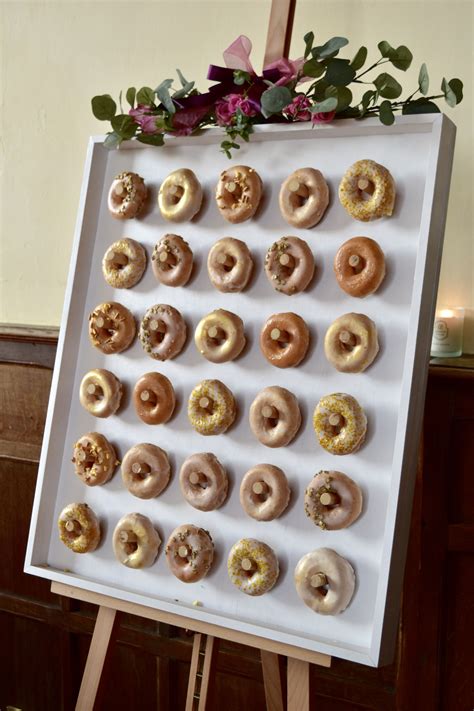 Doughnut Wall And Easel Stand Donut Wall Hire At Layer Marney Tower