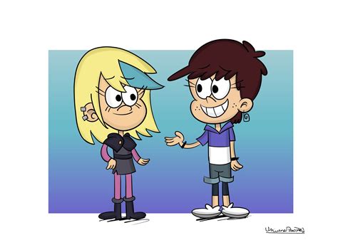 Universepines7102 On Twitter Deviantart Request Luna And Sam The