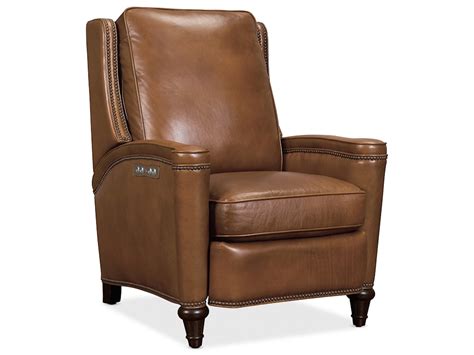 Hooker Furniture Rylea Traditional Leather Power Recliner With Power