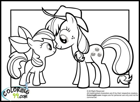 Enter now and choose from the following categories My Little Pony Applejack Coloring Pages | Minister Coloring