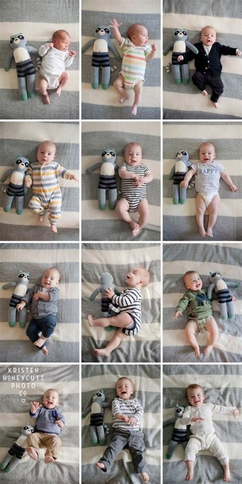 18 ideias criativas para fotografar o crescimento do bebê foto dicas brasil