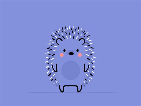 Cute Hedgehog By Aleksandar Savic Almigor On Dribbble