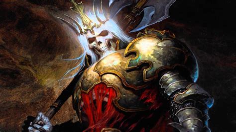 King Creature Skull Video Games Diablo Iii Diablo King Leoric