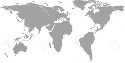 World Map Vector Outline At Getdrawings Free Download