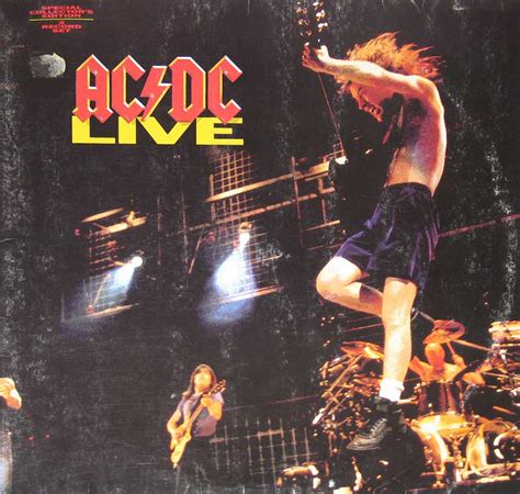 ac dc live special collector s edition sexy inner cover 2lp hard rock and roll 12 vinyl album