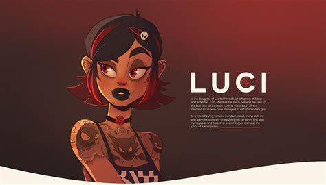 Luci Character Design Process On Behance