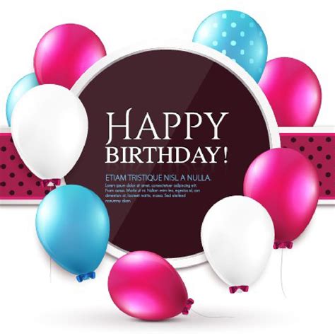 40 Free Birthday Card Templates Templatelab Happy Birthday Card