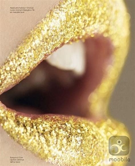 Glitter Mouth Lip Makeup Beauty Makeup Hair Beauty Lip Art