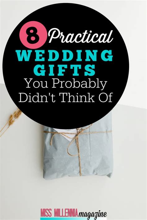 Going gift shopping for a happy couple? 8 Practical Wedding Gifts You Probably Didn't Think Of