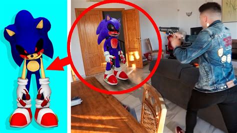 5 Sonic Exe Reales Captados En La Vida Real Youtube