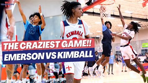 UNREAL GAME Frisco Emerson Vs Dallas Kimball YouTube