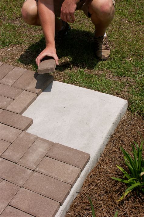 Share all sharing options for: Thin Pavers | Small front yard landscaping, Concrete patio ...