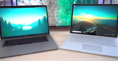 เปรียบเทียบ Microsoft Surface Book 2 กับ Apple Macbook Pro 2016 รุ่น 15