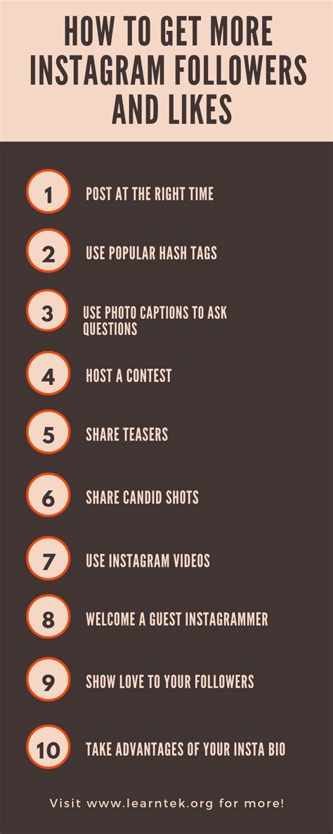 How To Get More Instagram Followers And Likes Learntek
