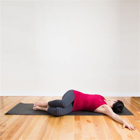 Lying Spinal Twist Before Bed Yoga Sequence Popsugar Fitness Photo 10