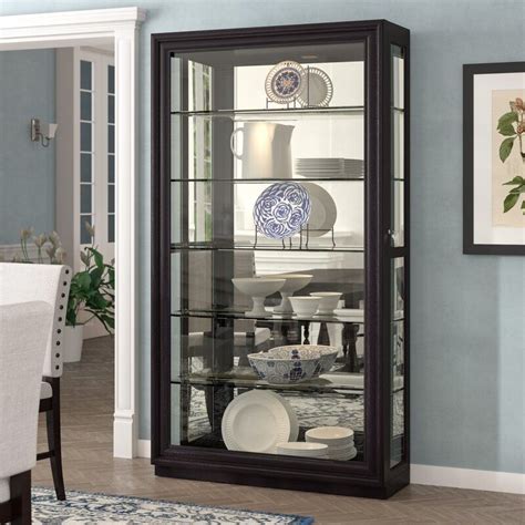 36w x 16d x 31h. Albrightsville Lighted Curio Cabinet in 2020 | Furniture ...