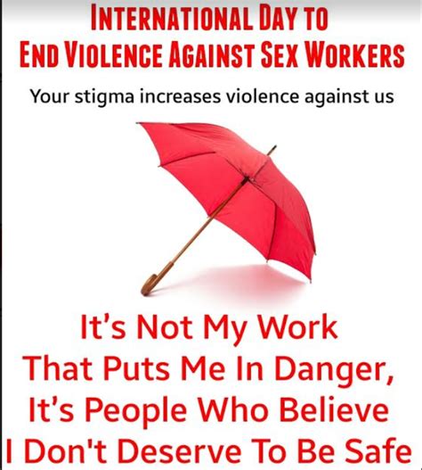 cairns posters international day to end violence against sex workers 2018 respect qld
