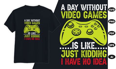 Gaming T Shirt Design Video Games Graphic By Rajjdesign Creative Fabrica