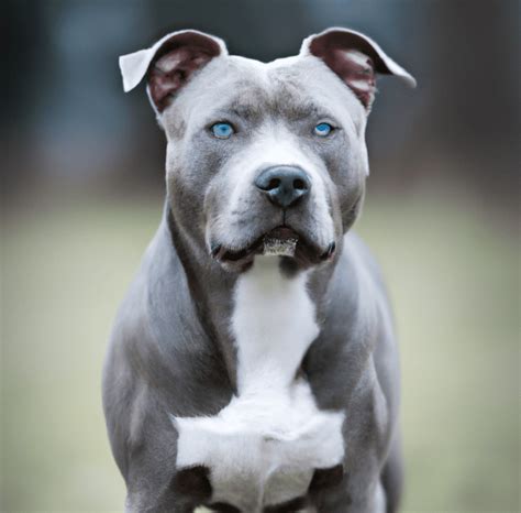 A Photo Of A Blue Nose Pitbull Pet Dog Owner