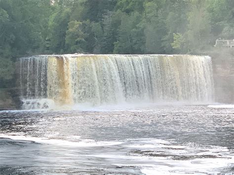 Upper Tahquamenon Falls Michigan World Of Waterfalls