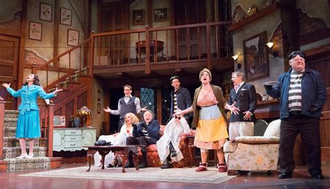 Review Noises Off Is A Wild Night In The Theater Reclining Standards