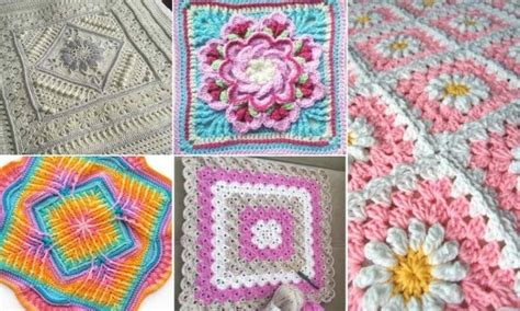 Colorful Crochet Afghan Squares Your Crochet