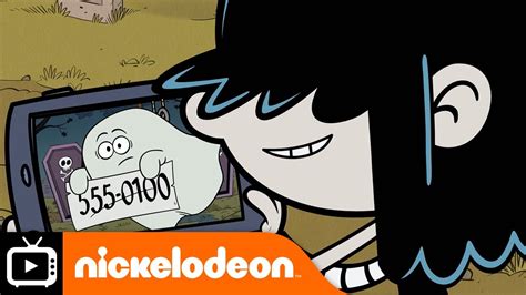 Lucy Does Some Ghost Busting 👻 The Loud House Nickelodeon Uk