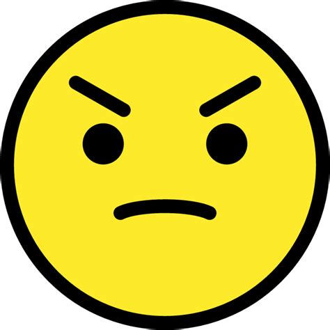 Angry Face Emoji Download For Free Iconduck