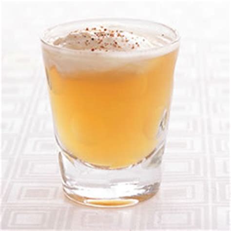 Person 2 pours the apple juice, then the vodka in the drinker's mouth (drinker must be very careful to keep his/her throat closed). Apple Pie Shot 2 drink recipe