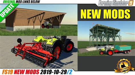 Fs19 New Mods 2019 10 292 Review Youtube