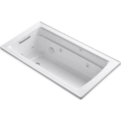 Explore the widest collection of home decoration and construction products on sale. KOHLER Archer 5 ft. Acrylic Rectangular Drop-in Whirlpool ...